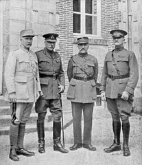 Foch, Pershing, Petain a Haig