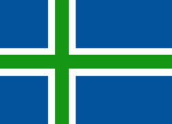 Lolland flag nordic cross.png