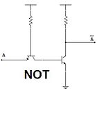 Inversor NPN lógica transistor a transistor