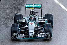 Nico Rosberg impegnato nel Gran Premio di Monaco 2016