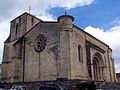 Vue sud-ouest de l'église Saint-Romain (juin 2013).