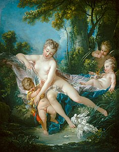 Le Bain de Vénus (1751), Washington, National Gallery of Art.