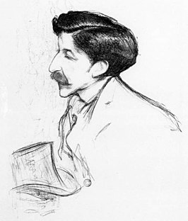 Portret van Louÿs door Henri Bataille, 1901