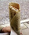 Een "dürüm-döner" in Duitsland