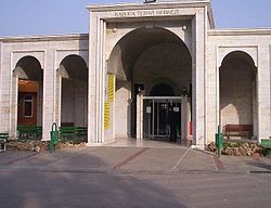 Entry gate of the thermal baths associated with Agamemnon in Balçova