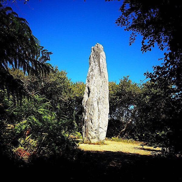 File:Menhir de l'île de Groix.jpg