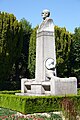 Statue d'Abel Leblanc, ancien propriétaire du parc