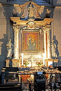 Marble altar of the Mother of God