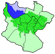 Localização de Deusto em Bilbau