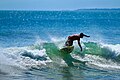 Image 79Surfing in Kuta beach, Bali (from Tourism in Indonesia)