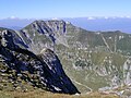 Bucegi dağlarındaki Scara zirvesi