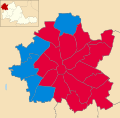 2019 results map