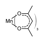 Схема 1. Структура ацетилацетоната марганца(III)