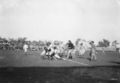 Image 11A game between the Hamilton Tigers and the Ottawa Rough Riders, 1910 (from Canadian football)