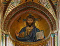 Christ pantocrator, cathédrale de Cefalù.