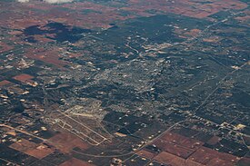 Aerial view of Big Spring