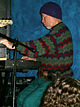 Don Preston bei einem Konzert von The Grandmothers in Turin (2005)