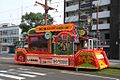 祭期間中に運行される花電車