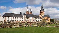 66. Platz: Milseburg mit Kloster Seligenstadt in Seligenstadt im Landkreis Offenbach