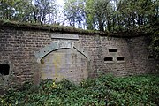 L'entrée du fort de Dogneville.