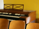 Baldwin Electronic Organ, designed by Winston E. Kock.[25]