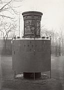 Colonnes Rambuteau with screen, Paris, c. 1865