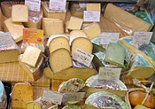 Various cheeses