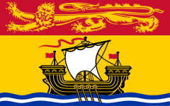 Flag of New Brunswick / Drapeau du Nouveau-Brunswick