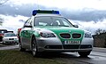 BY Streifenwagen BMW 3er in grün-silberner Farbgebung