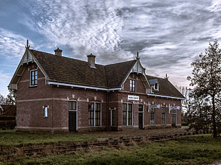 Classic station in Marrum. No longer in use.