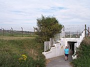 Pedestrian tunnel beneath Brighton Racecourse