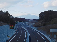 都城志布志道路 梅北IC付近