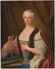 Maria Antonia of Spain, Queen of Sardinia; c. 1750