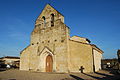 Vue ouest de l'église Saint-Martin (déc. 2012)