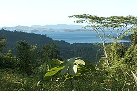 Palawan, Philippines, View over northwest coast of Palawan and South China Sea.jpg