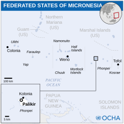 Lokasi Mikronesia