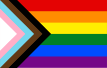 2018 Progress Pride Flag by Daniel Quasar