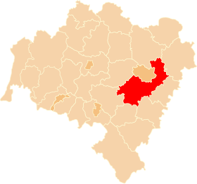 Localisation de Powiat de Wrocław