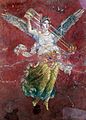 Image 18Winged Victory, ancient Roman fresco of the Neronian era from Pompeii (from Roman Empire)