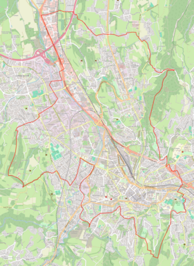 Voir sur la carte administrative de la zone Chambéry