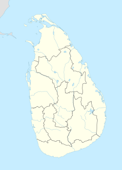 Kilinochchi கிளிநொச்சி ubicada en Sri Lanka