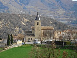 The church in Champtercier