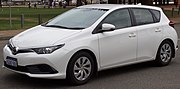 Décima primeira geração, hatchback (2012-presente), chamado de Toyota Auris em alguns países