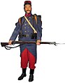 Franse uniform, 1870 tot 1914