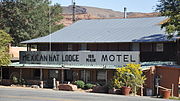 Een motel in Mexican Hat