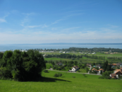 Blick vom Buchberg auf Altenrhein und Bodensee