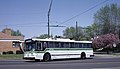 1976 Flyer E800 trolleybus in Dayton (1987)