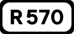 R570 road shield}}