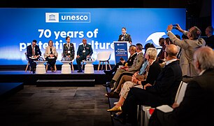 Internationale UNESCO-conferentie over 70 jaar Haags Verdrag - Sessie- Building military capacity on cultural property protection - 53721070154.jpg