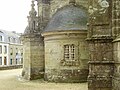 L'église Saint-Germain de Pleyben : vue partielle 4